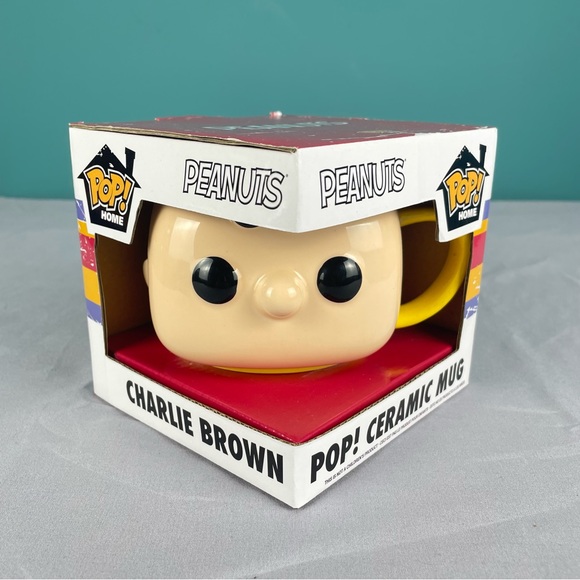 Funko Pop Home Charlie Brown Ceramic Mug Peanuts Collectible. - Picture 2 of 10